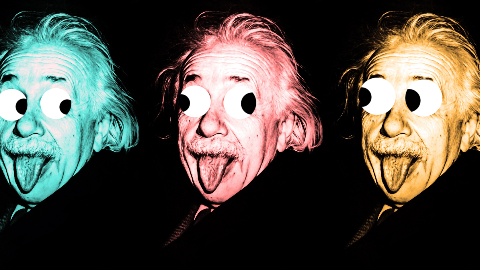 How do you know who's in Einstein's family? His theory of relative-ity!